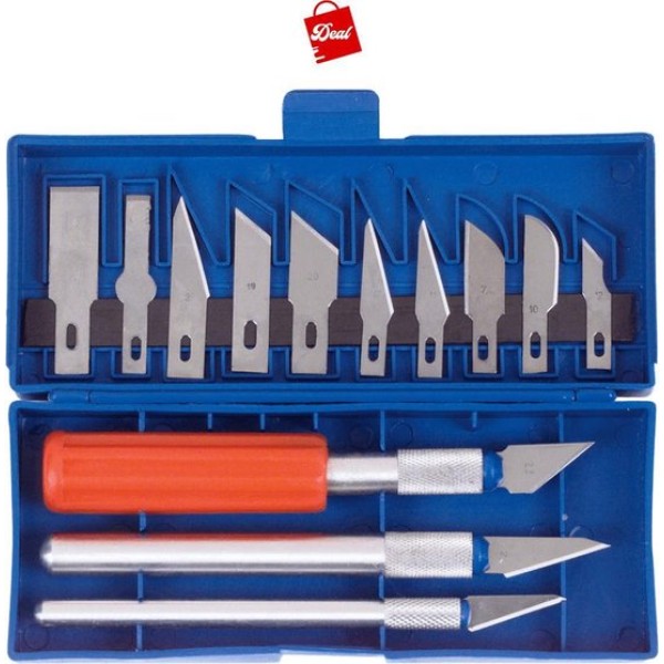 Deal Tools Professioneel RVS Precisiesnij Set | 16 Delig