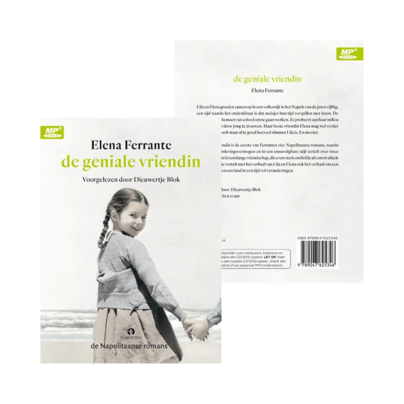 Elena Ferrante De Geniale Vriendin Voorgelezen Door Dieuwertje Blok - Luisterboek